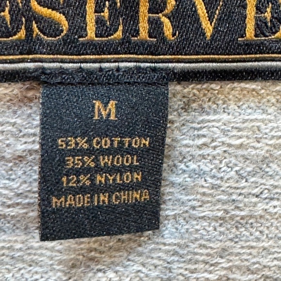 Jos A Bank Reserve Italian yarn mens sweater size Medium - Picture 6 of 10